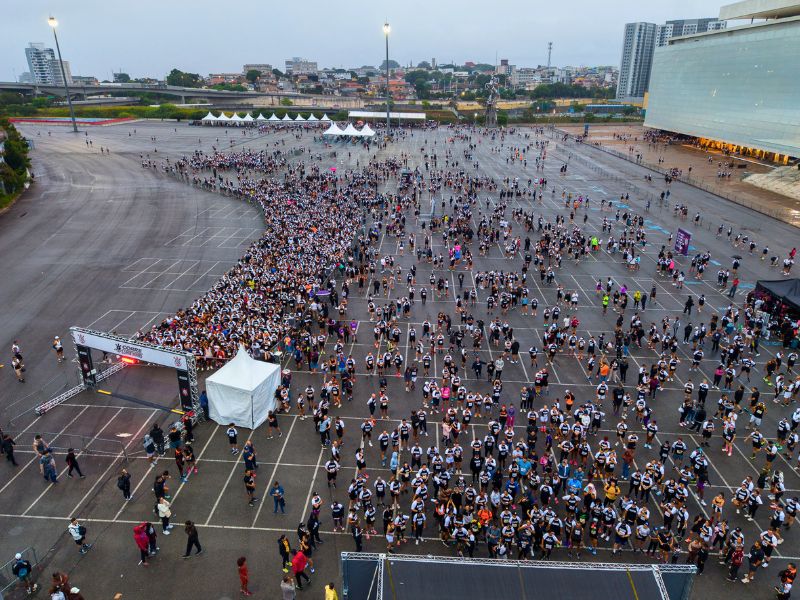 Filmagem de evento com drone