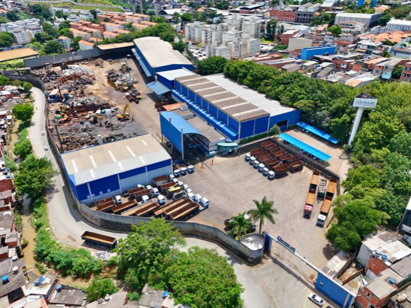 Fotos aéreas para indústria