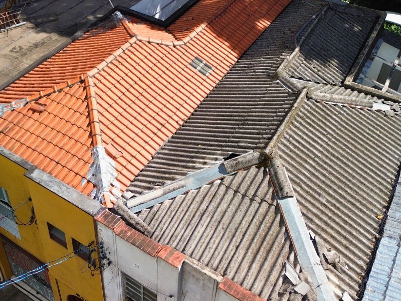 Inspeção de estrutura com drone